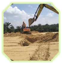 PT.PETRONESIA BENIMEL GROUP HK PROYEK PEMBANGUNAN REST AREA STA 46B TOL PEKANBARU-DUMAI ( TAHUN 2023-2024 ) GALI TIMBUN